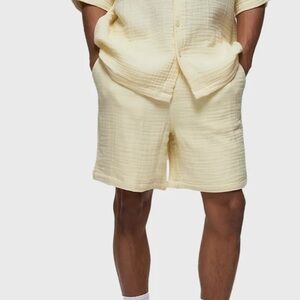 Daily Paper Enzi Seesucker shorts size L